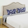 thumbnail image 5 of Swan Pattern Pillowcase Standard Size 20''x26'' Satin Double-Sided Print Soft Wrinkle Resistant, 5 of 9