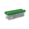 Sterilite 50.9 Gallon Tree Plastic Storage Box, Green