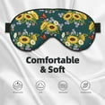 thumbnail image 3 of Fuzoiu Sunflowers Print Sleep Masks,Eye Masks with Adjustable Strap for Sleeping,Night Eye Shade for Women Men,Eye Cover for Full Night's Sleep, Travel and Nap, 3 of 7