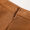 thumbnail image 6 of Tennis Skirts for Women Summer Western Style Fringe Bodycon Skirt for Everyday Casual Comfort Versatile A Line Denim Brown XL, 6 of 8