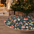 thumbnail image 5 of Bingfone Christmas Tree Skirt Mat Christmas Decoration Interior 30" -Autumn Fox Owl, 5 of 6