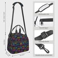 thumbnail image 2 of Naloa Graffiti Art Print Lunch Bag for Women & Men Insulated Lunch Box or Cooler Lunch Tote Bags for Work, Travel, Outdoor, 2 of 5