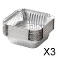 thumbnail image 1 of 3x Revestimientos para Freidora de Aire de Calentamiento Rápido, Accesorios para Freidora de Aire, Caja de Papel de Aluminio para Magdalenas, Latas Pa 3 piezas, 1 of 4