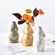 thumbnail image 1 of Utensilios decorativos creativos nórdicos, arreglo de flores para el hogar y la sala de estar, adorno de jarrón de arte corporal femenino, gris ZefeiWu 8390615423755, 1 of 1
