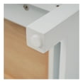 thumbnail image 5 of Vyrona Modern Bathroom Vanity with Ceramic Sink, Shelves, Drawers, Wood, White, 5 of 10