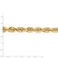 thumbnail image 5 of 14K Yellow Gold 10mm Diamond Cut Rope Chain 22 IN, 5 of 5