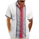 thumbnail image 1 of Eres Más Que una Camisa de Puntuación de Prueba de Color Sólido Casual con Cuello, Bolsillo con Botones de Manga Corta, 1 of 9