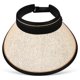 thumbnail image 4 of Sol Gat de visera Sombrero de playa plegable Bordeo ancho Sombrero Sports Sol Gat de la cola del sol Sombrero de paja de verano, 4 of 5