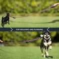 thumbnail image 7 of PLUTUS PET Double Handle Dog Leash 6ft Long, Padded Traffic Handle, Heavy Duty and Reflective, Training Leash for Medium Large Dogs, Purple, 7 of 7