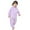 D01-Light Purple, variant on FYDUU Kids Onesie Pajamas Autumn Winter Flannel Sleeping Bag Boys Girls Pajamas Cute Print Long Sleeve Zipper Wearable Sleeping Sack Soft Fall Clothes
