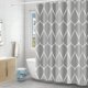 thumbnail image 1 of Cortina de ducha impermeable Cortinas de ducha decorativas Cortina de ducha impermeable de poliéster Cortina de ducha geométrica abstracta Cortina de baño ponderada de lujo ANGGREK  Otros, 1 of 7