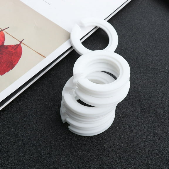 GOOHOCHY 20PCS E27 to E14 Lampshade Adapter C Shape Lamp Light Fix Ring Washer Transverter E27 E14 Lamp Shade Retaining Ring