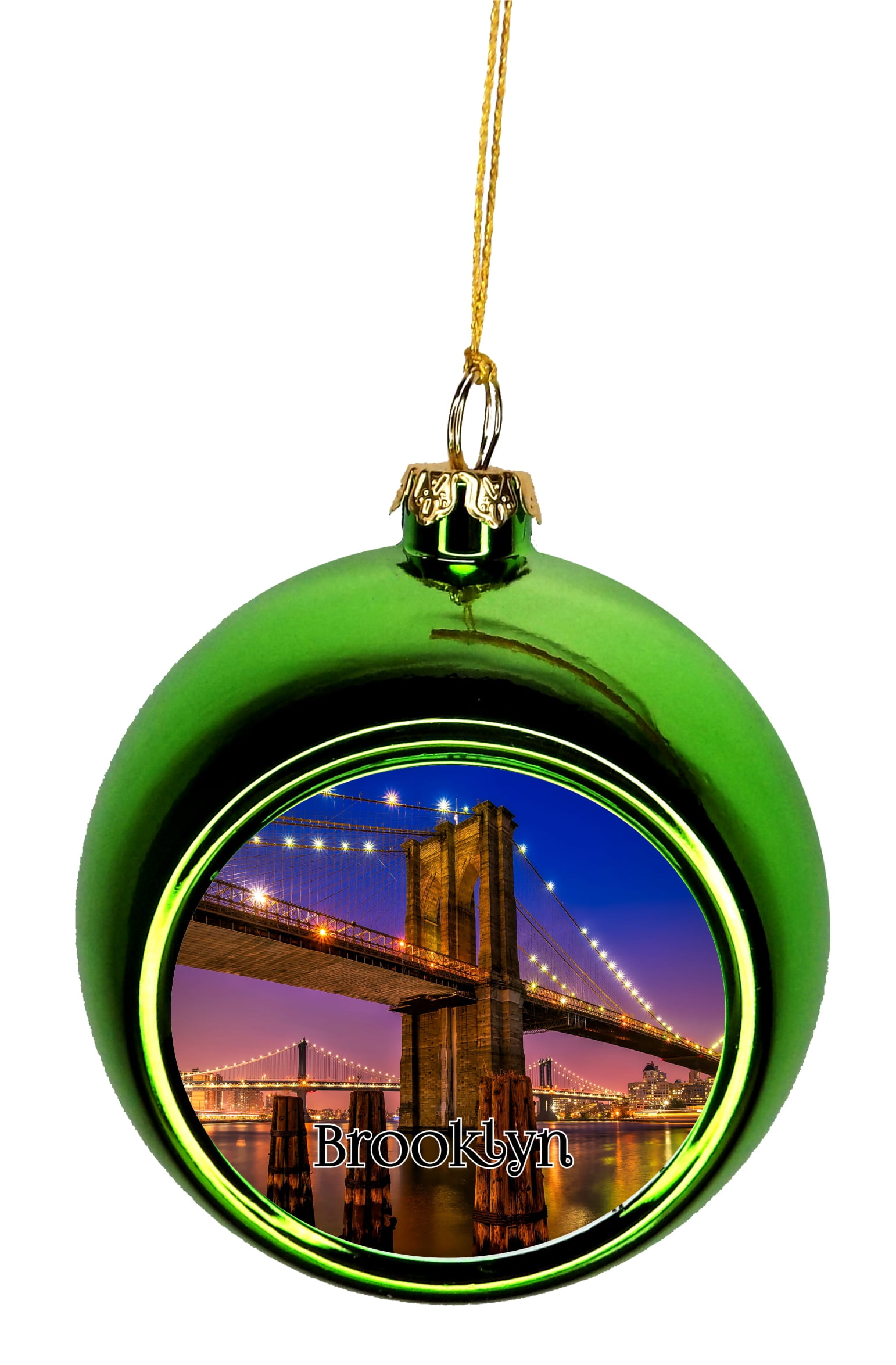 Brooklyn Bridge Christmas Ornament 