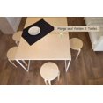 thumbnail image 5 of 2 juegos de cerraduras para mesa, hebillas para mesa de entrenamiento de comedor, conectores para muebles, hebilla de abulón, accesorios de Hardware coloridos, 5 of 5