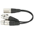 thumbnail image 1 of Audio Balanced XLR Cord, 3 Pin Audio Balanced Cable Stereo  For Audio Adapter, 1 of 8