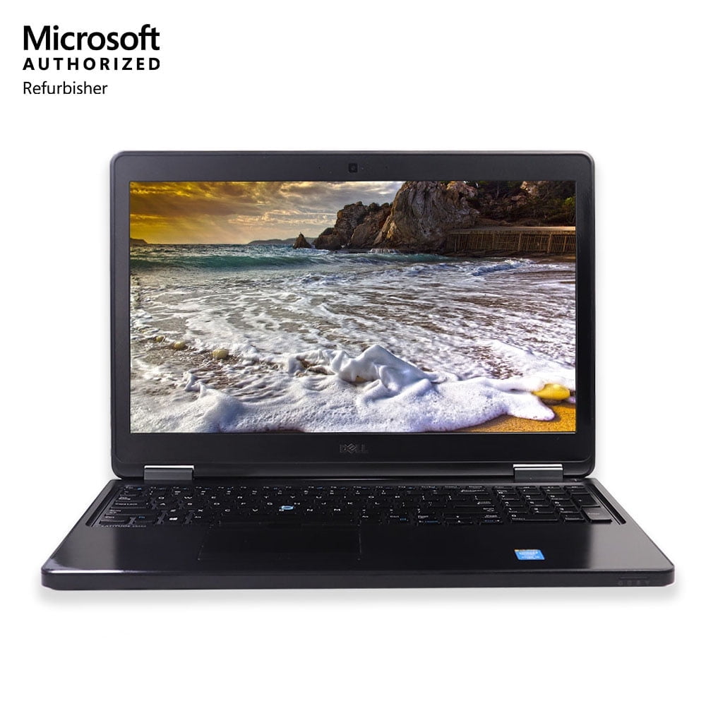 Restored Dell Thin Laptop Notebook E5550 15.6", Windows 10 Professional 8GB 256GB SSD with HDMI Backlit Keyboard and Wi-Fi - Laptop PC (Refurbished)