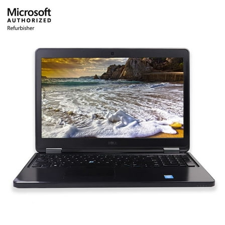 Restored Dell Thin Laptop Notebook E5550 15.6", Windows 10 Professional 8GB 256GB SSD with HDMI Backlit Keyboard and Wi-Fi - Laptop PC (Refurbished)