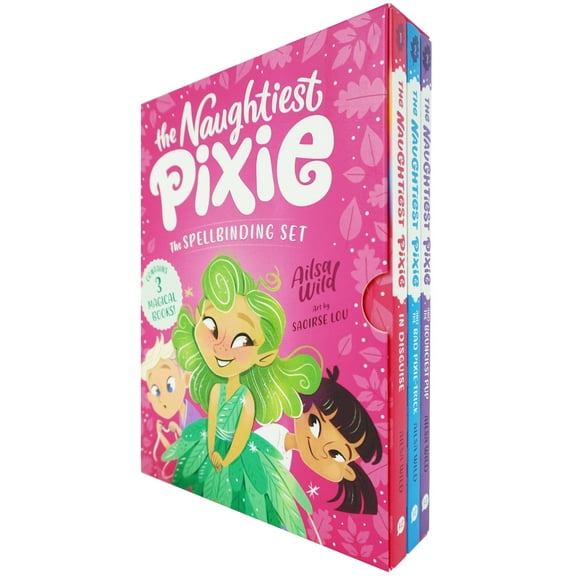 The Naughtiest Pixie Series by Ailsa Wild 3 Books Box Set - Ages 6  - Paperback