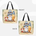 thumbnail image 2 of Easygdp Hello Summer Cute Gnome Bolsa Tote para Mujer, Bolso de Hombro para Trabajo, Playa, Viajes, Compras y Supermercado, 2 of 7