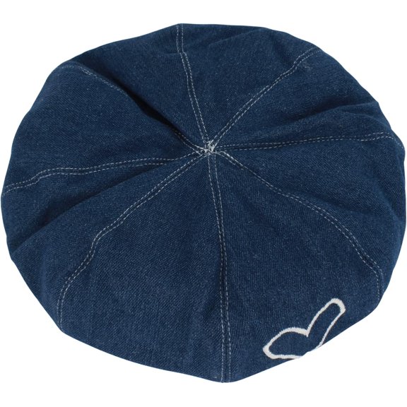 YooGuoGuo Denim Beret Hat Breathable Cotton Jeans Retro Style British Beanie Hat for Women Girls