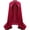 red, variant on 1Pc Purple Gold Trimmed Medieval Stand Collar Cloak Vintage Formal Outerwear for Women