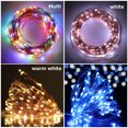 thumbnail image 5 of Guirnalda de luces LED de alambre de cobre para decoración del hogar, bodas, exteriores, Navidad, 12 V CC, 10 m, 20 m, 50 m, 5 of 5