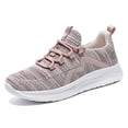 thumbnail image 4 of Fsqjgq Chaussures de Course Décontractées pour Femmes Chaussures de Tennis Légères Chaussures de Marche Espadrilles pour Femmes à Lacets Espadrilles à Plateforme, 4 of 8