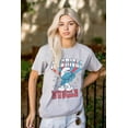 thumbnail image 3 of Hefty Smurf American Muscle USA Unisex Plus Size Graphic Tee Brisco Brands 3X, 3 of 5