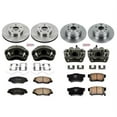 thumbnail image 2 of PowerStop Front and Rear Stock Replacement Brake Pad and Rotor Kit with Calipers Fits: HONDA Select Models KCOE5389, 2 of 5