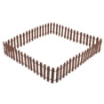 thumbnail image 2 of MasteelfCA DIY Mini Fence Decor Miniature Fence Fairy Garden Ornament Mini Fence Model, 2 of 7