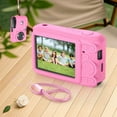 thumbnail image 4 of HUISZJ Digital Camera Cover, Lightweight Camera Sleeve with Lanyard Slim Fit, Soft Silicone Protective Case Camera Accessories (Pink), 4 of 10