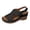 Black, variant on Women Sandals Dressy Fashion Comfortable Open Toe Slippers Summer Casual Shoes On Footwear Black 38