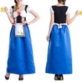 thumbnail image 2 of WILLBEST Vestidos para Mujer Verano Ropa Informal Vintage para Mujer Oktoberfest Ropa Divertida Vestido Largo con Lazo y Tiras Grande​​, 2 of 4
