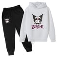 thumbnail image 4 of Traje de otoño para niños de 3 a 14 años de Hello Kitty Kuromi, traje deportivo para exteriores de dos piezas kawaii para niños y niñas, 4 of 4