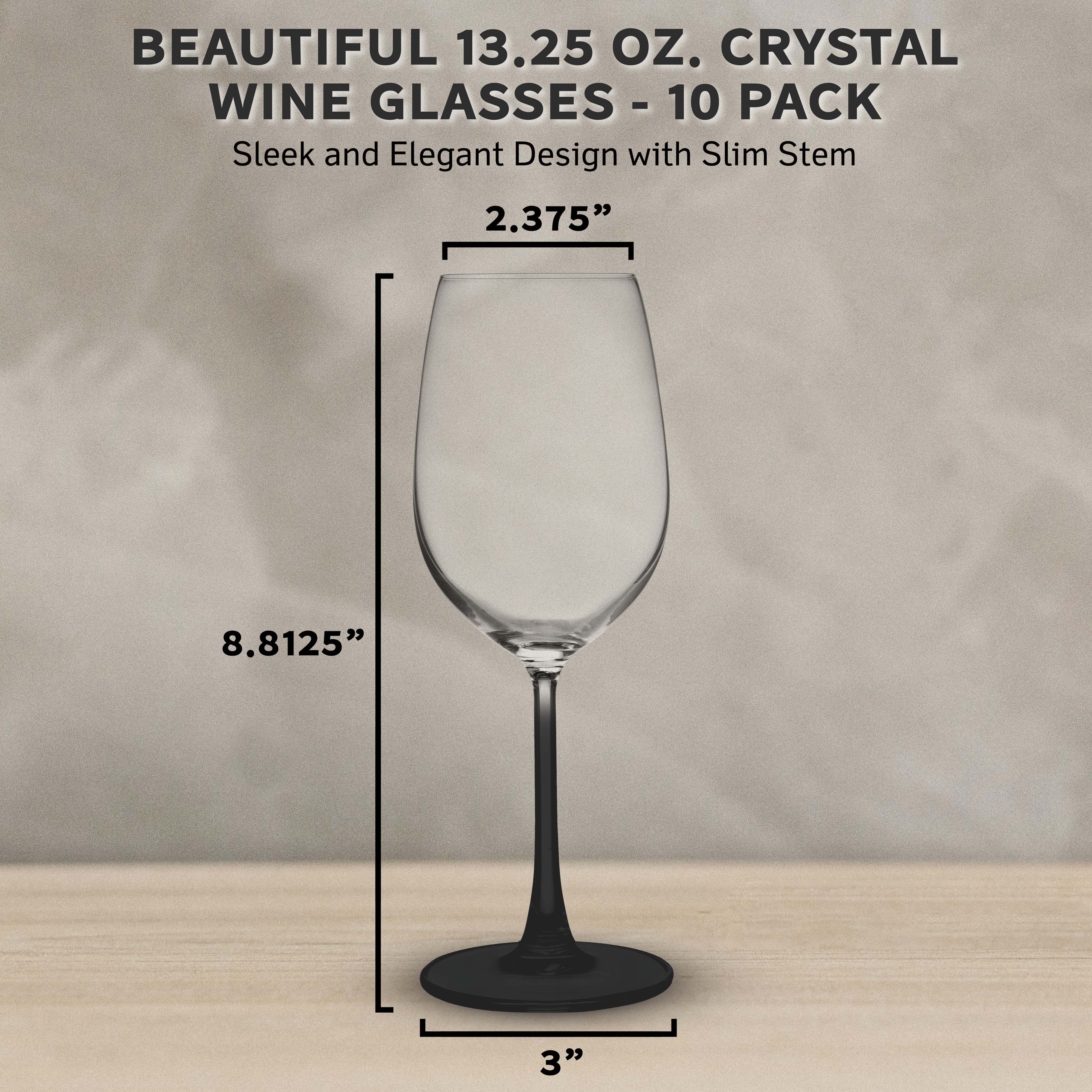 Pastel Luxury Colored Crystal Wine Glass – Browns Kitchen