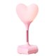 thumbnail image 2 of Luz de noche USB en forma de corazón Luz de mesa Decoración ajustable Lámpara de noche LED, táctil, rosa púrpura Inevent HA002903-04B, 2 of 2