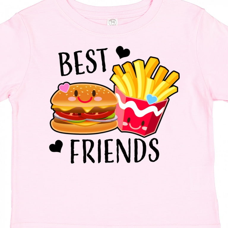 best friends hamburger and fries shirts