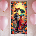 thumbnail image 6 of Colorful Theme Dia de los Muertos Banner Decorative Design Fiesta Backdrop Cultural Party for Celebration Event Holiday, 6 of 7