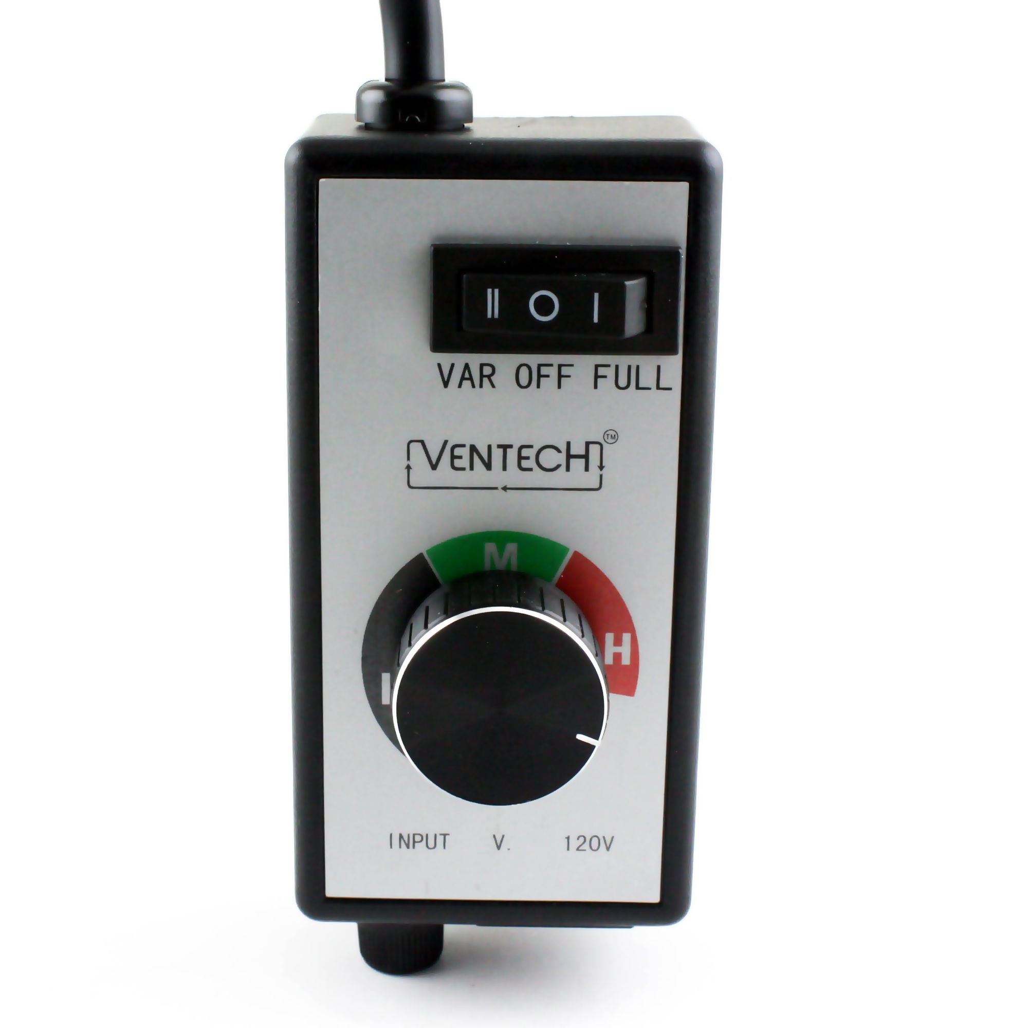 Fan speed control dial Fan speed control dial