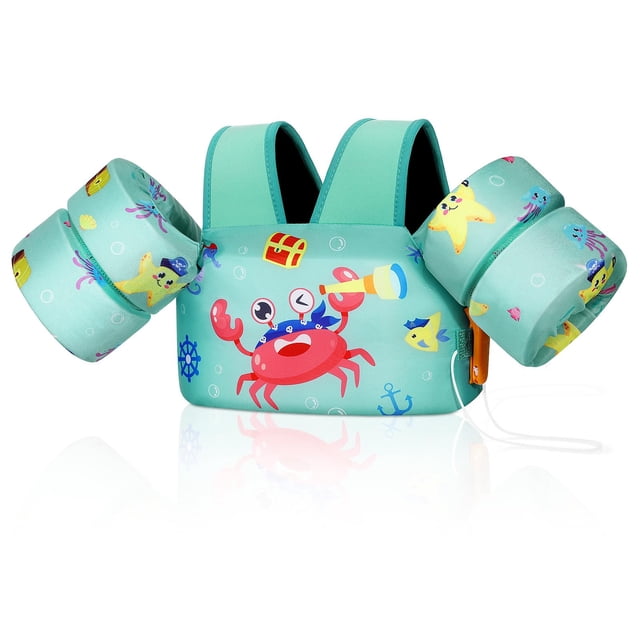 Chaleco de natación MoKo Toddler para niños de 10 a 30 kg, niños y niñas
