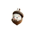 thumbnail image 2 of Cadancy Forest Animal Acorn Ornaments, Cozy Forest Christmas Ornaments, Animal In Pine Cone Creative Hanging Decorations, 2D Acrylic Xmas Tree Holiday Party Home Decor(E), 2 of 7