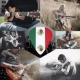 thumbnail image 5 of 6 Pack Guitar Picks Plectrums Flag-Of-Mexico Guitar Pick Guitar Picks for Women Men Beginner Guitar Palyers, 5 of 7