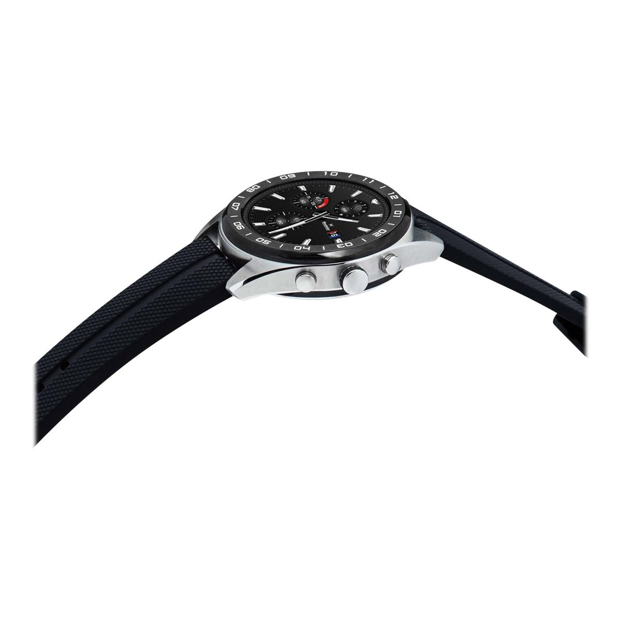 LG Watch W7 Stainless steel smart watch with band rubber display 1.2 4 GB Wi Fi Bluetooth 2.8 oz Walmart