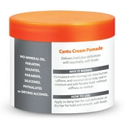 Cantu Mens Styling Pomade with Shea Butter for Flexible Hold, 8 oz