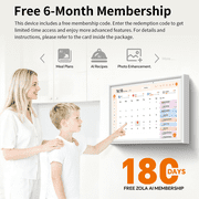 TECLAST 15.6 Digital Calendar, Touchscreen Smart Digital Wall Calendar, All-in-One Family Organizer with Chore Chart, Meal Planner, Calendar Sync, Photo Frame