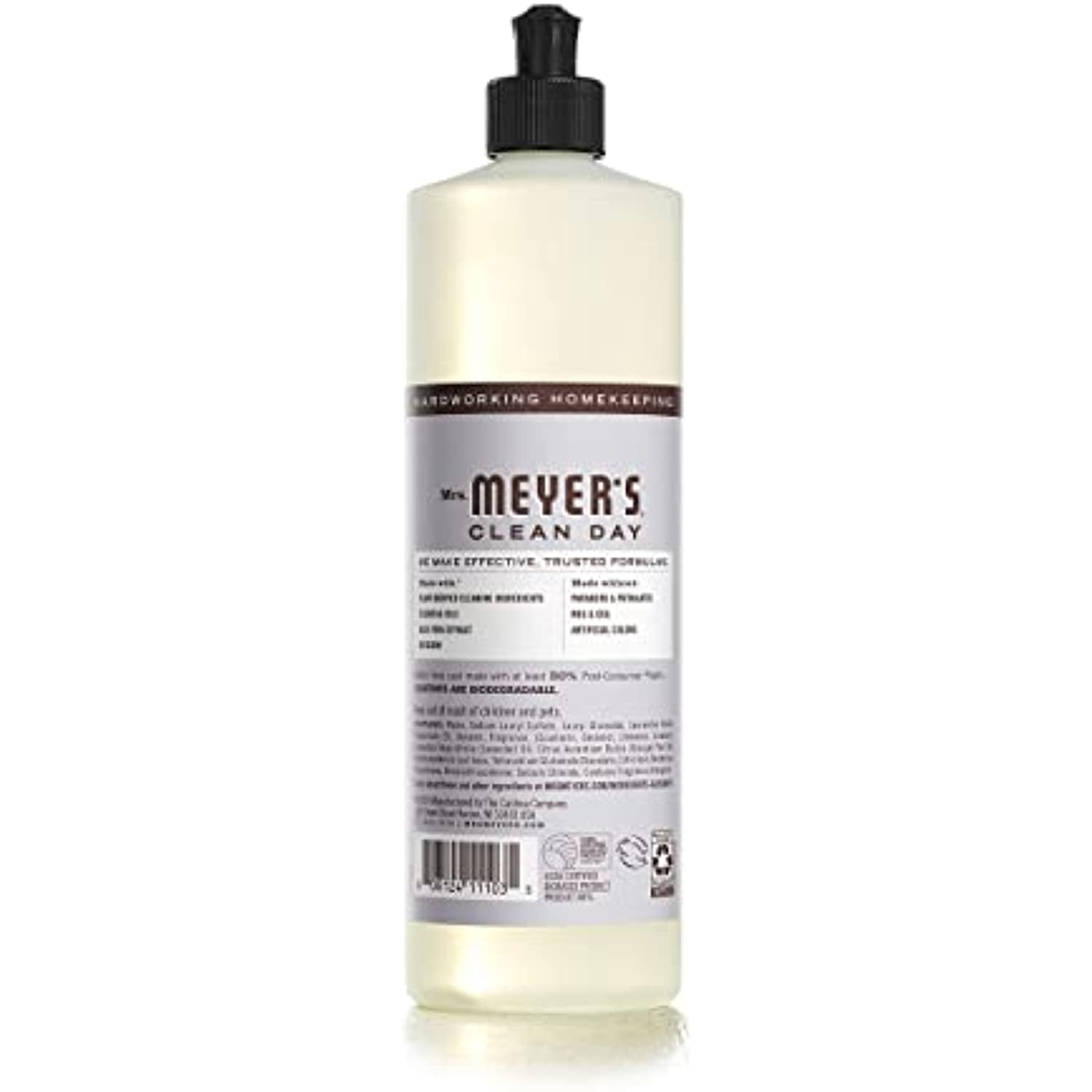 Mrs. Meyer,S - Clean Day Liquid Dish Soap Lavender - 16 Oz.3 Pack
