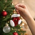 thumbnail image 5 of Qjidjing 2Pcs Christmas Stocking Hanging Ornaments, Xmas Pendant Accessories, for Christmas Tree, Home Wall, Holiday Party Decor, 5 of 7