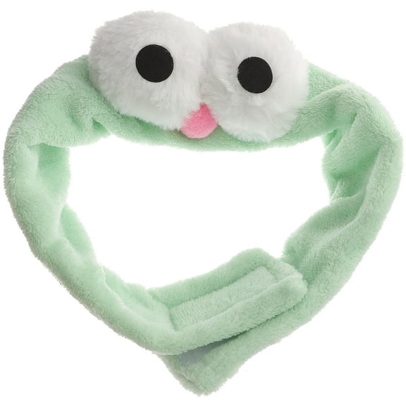 Homoyoyo Light Green Face Spa Headband for Girls, Hair and Face Washing, Soft Comfortable Material, 1 Set
