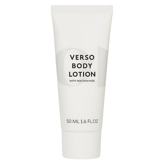 Verso Body Lotion with Niacinamide 1.6 oz  Hydrating Travel Size Skincare Cream
