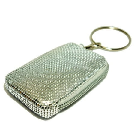 Pearl Pouch - Tsubota Pearl Bling Bangle Pouch, Silver